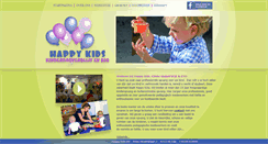 Desktop Screenshot of dagverblijfhappykids.nl